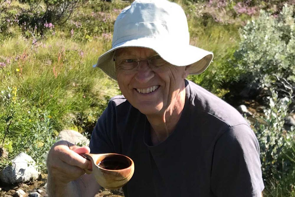 Bertil Hök i naturen